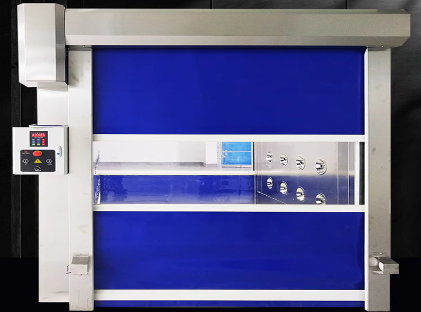 Cargo Shower Cleanroom Doors — construction details