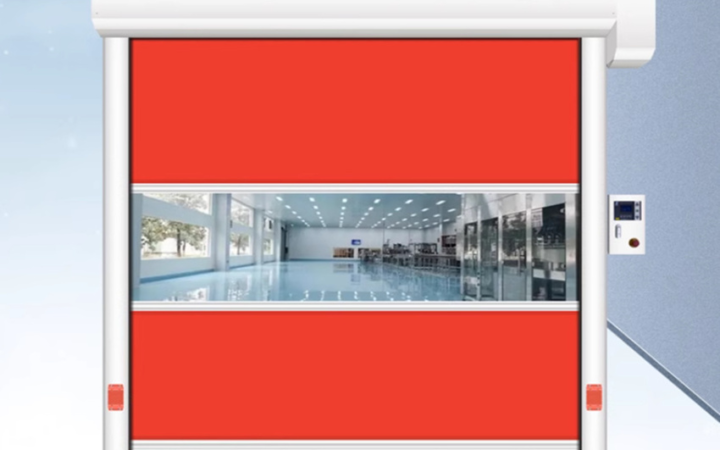 Food Processing Cleanroom Rapid Doors — product view 1