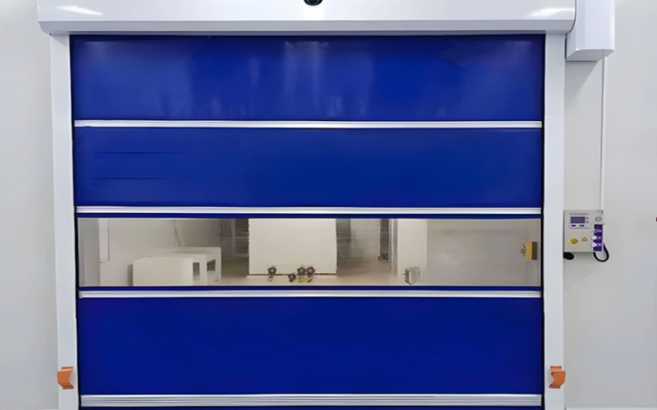 Electronics Cleanroom Rapid Doors — construction details