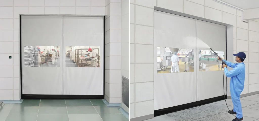 Food Processing door application